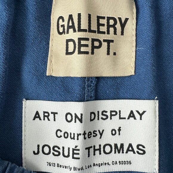 Gallery Dept Blue & Yellow French Logo Zuma Shorts - Picture 4 of 6